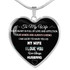 To my wife: Gift Ideas for wife, beautiful wife necklace, wife necklace, to my wife necklace, best gifts for wife, birthday gifts for wife, husband and wife necklace 764fwsn