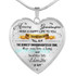 To my granddaughter: Gift Ideas for granddaughter,Birthday gifts for granddaughter, best gifts for granddaughter, special granddaughter necklace, amazing granddaughter necklace, to my granddaughter necklace, 749fDbn