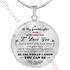 To My Granddaughter: luxury necklace for granddaughter, amazing granddaughter necklace, best birthday gift for granddaughter, special gift for granddaughter from grandpa, grandpa and granddaughter gift 187grdp