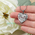 To my wife: Gift Ideas for wife, beautiful wife necklace, wife necklace, to my wife necklace, best gifts for wife, birthday gifts for wife, husband and wife necklace 667fwbn