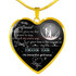 To my girlfriend: Gift Ideas for girlfriend, girlfriend necklace, to my girlfriend necklace, beautiful girlfriend necklace, best gifts for girlfriend, birthday gifts for girlfriend, boyfriend and girlfriend necklace 658fHsn