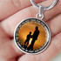 To my grandson:Birthday gift ideas for grandson, Grandson necklace from parents, Grandson necklace, to my grandson necklace, best gifts for grandson, birthday gifts for grandson, special grandson necklace,  870fSsn