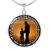 To my grandson:Birthday gift ideas for grandson, Grandson necklace from parents, Grandson necklace, to my grandson necklace, best gifts for grandson, birthday gifts for grandson, special grandson necklace,  870fSsn