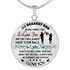 To my son:Birthday gift ideas for son, son necklace, to my son necklace, son necklace from parents, best gifts for son, birthday gifts for son, mother and son necklace, special son necklace  822fsbn