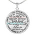 To my grandson:Birthday gift ideas for grandson, Grandson necklace from parents, Grandson necklace, to my grandson necklace, best gifts for grandson, birthday gifts for grandson, special grandson necklace,  717fSbn