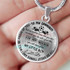 To my grandson: Grandson necklace from parents, Grandson necklace, to my grandson necklace, best gifts for grandson, birthday gifts for grandson, grandmother and grandson necklace, special grandson necklace  471fSbn