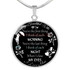 To my wife: amazing wife necklace, wife necklace,to my gorgeous wife, to my wife necklace, birthday gifts for wife, best gifts for wife, my beautiful wife necklace, to my future wife, birthday gifts for her 490