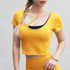 Yoga Tops Breathable Sport Tank Top Fitness Women Short Sleeve Yoga Shirt Gym Running Sports T Shirt Jerseys Femme