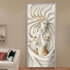 European mural door wallpaper