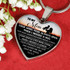 Mother And Son Necklace Perfect Gifts Mom Mother Mama From Son - I Love You, Mom 1054ms-sb