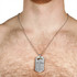 To my grandson dog tag, best birthday gift for grandson, special grandson necklace, grandma and grandson dog tag - always remember to stay strong, stay positive and never give up - I will always be there to love you, to support you . . . 09dgrsm