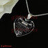 To My Wife Luxury Necklace: To My Wife Heart Necklace - 'You'll Understand That The Love I Have For You Will Never Change As Each Day Goes By. I Will Love You Till My Last Breath. I Love You, Always And Forever' - 593ws