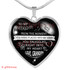 To My Granddaughter Luxury Necklace: Grandchildren And Grandparents Necklace, Birthday Gifts For Granddaughter ' Love, Grandpa'330gdas