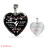 To My Daughter Luxury Necklace:  Best Gift For Daughter, Daughter Necklace From Dad, Father And Daughter Necklace 200DAS