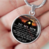 To my son necklace, best birthday gift for son, mother and son necklace, amazing gift for son from mom 468sms