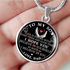 To my son necklace, special birthday gift for son from dad, father and son necklace, best son gift 456sds
