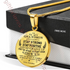 To my grandson necklace, best birthday gift for grandson from grandma. Always remember to stay strong, stay positive and never give up . . . 453grsm