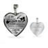 To My Girlfriend Luxury Necklace:  Best Gift For Girlfriend Romantic Necklace, Birthday Gifts For Girlfriend  346GFSo