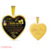To My Girlfriend Luxury Necklace:  Best Gift For Girlfriend Romantic Necklace, Birthday Gifts For Girlfriend  346GFG