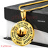To My Son Luxury Necklace: Idea Gift For Him, Best Gift For Son, Mom And Son Necklace "Never Forget That I Love You"515SO