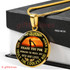 Grandson And Grandfather Necklace, Idea Gift For Grandson From Grandpa421GSG