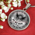 To My Son Luxury Necklace: Idea Gift For Him, Best Gift For Son, Birthday Gift For Teen, "Keep Faith In God And Be Blessed, I Love You More Than You Will Ever Know"406SO
