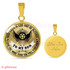 To My Son Luxury Necklace: Idea Gift For Him, Best Gift For Son, Birthday Gift For Teen, "Keep Faith In God And Be Blessed, I Love You More Than You Will Ever Know"406SO