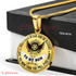 To My Son Luxury Necklace: Idea Gift For Him, Best Gift For Son, Birthday Gift For Teen, "Keep Faith In God And Be Blessed, I Love You More Than You Will Ever Know"406SO