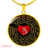 To My Son Luxury Necklace: Idea Gift For Him, Best Gift For Son, Birthday Gift For Teen Son, "You Are My Son, Apart Of Me, And That Will Never Change" 387SG