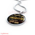 To My Daughter Luxury Necklace:  Birthday Gift For Daughter, Daughter Necklace From Mom,  Daughter And Mom Necklace, "Love,Mom" 228DAG
