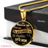 To My Daughter Luxury Necklace:  Birthday Gift For Daughter, Daughter Necklace From Mom,  Daughter And Mom Necklace, "Love,Mom" 228DAG