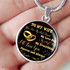 To My Wife Luxury Necklace: Husband And Wife Necklace, Birthday Gifts For Wife, Birthday Gifts For Her, Necklace For Wife Gifts 217WG