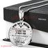 To My Son Luxury Necklace: Idea Gift For Son On Birthday " Never Forget That I Love You"203SO