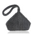 Bucket Women Fashion Evening Bags Diamonds Rainbow Soft Day Clutch Shoulder Snake Chain Rhinestones Party Handbags Wedding Purse