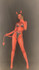 Nightclub Bar Stage Dance Costumes Halloween Cosplay  Demon Print Long Jumpsuit Performance Clothing Female Party Wear DT2285