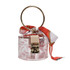 Fashion Clear Mini Women Handbag Metal Handle Case Shape Women Bag Scraf Ladies Party Bag Female Chain Crossbody Bag Designer