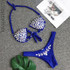 LOVE & LEMONADE Sexy Tube Top Rhinestone Beaded Low Waist Women Bikini Swimsuit LMSW25