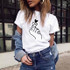 Women's t-shirt Harajuku love t shirt women feminina ladies