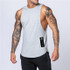 Workout Gym Mens Tank Top Vest Muscle Sleeveless Sportswear Shirt