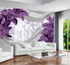 3D Lily Design WallPaper