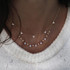 Vintage Fashion Stones Pendant Necklace