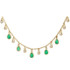 Vintage Fashion Stones Pendant Necklace
