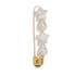 Minerva Pearl Safety Pin Earring