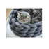 Handmade Knitted Cat Bed