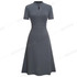 Modest Church Dresses, Modest Dress with Sleeves in Gray or Black, LDS Modest Dresses