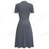 Modest Church Dresses, Modest Dress with Sleeves in Gray or Black, LDS Modest Dresses