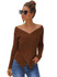 Women  V-neck Knit Sweater