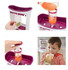 Homemade Baby Food Pouches Station