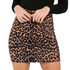 Fashion Leopard Printed Sexy Pencil Bodycon Hip Mini Skirt