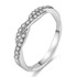 Pattern Twisted Rope Hemp Flowers Ring